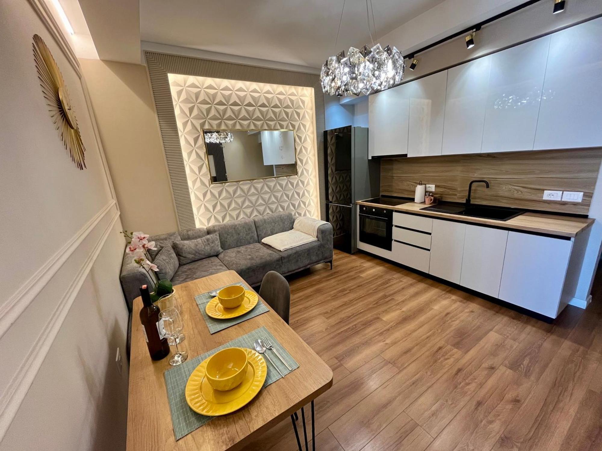 City Center Cozy Apartment 地拉那 外观 照片